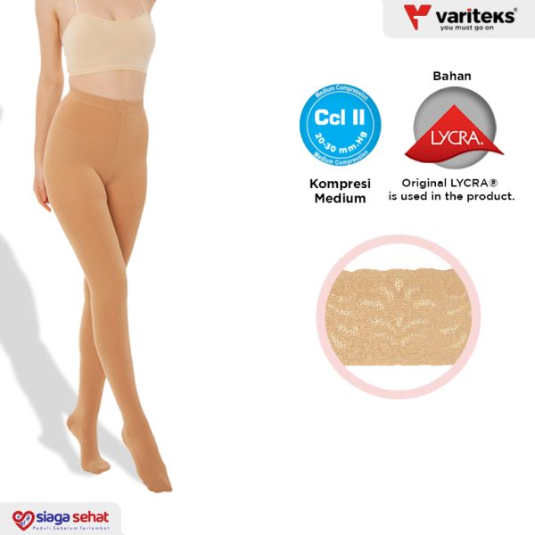Variteks 903 Pantyhouse Varicose Stocking CCL 2
