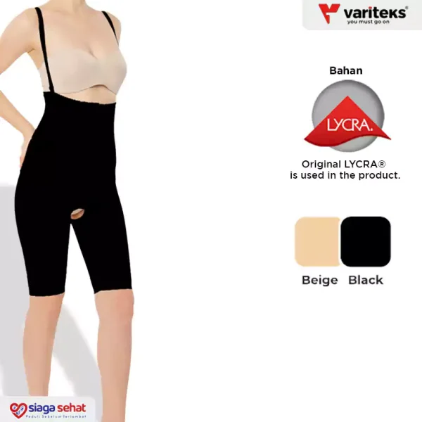 Variteks 122 Liposuction Corset (Under Breast - Above Knee)