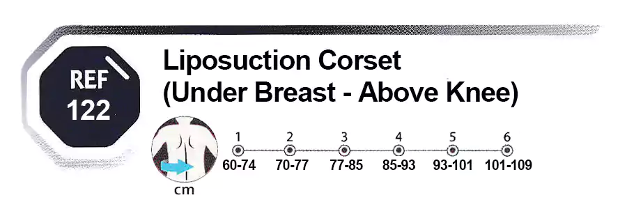 122 liposuction corset variteks