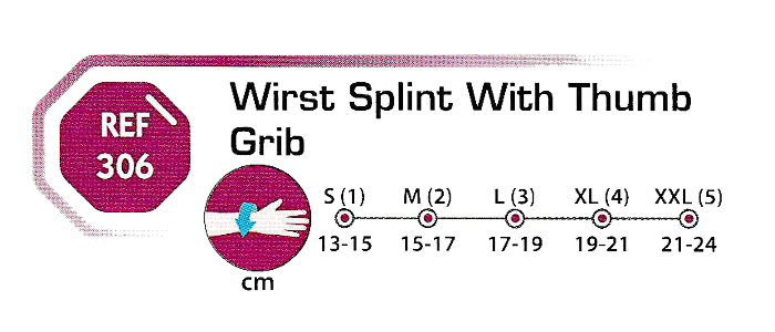 306 hand wrist variteks