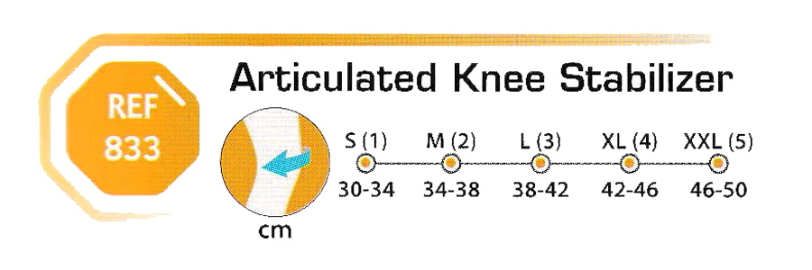 833 knee brace variteks
