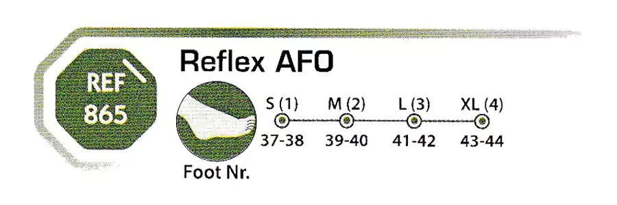 865 foot supports variteks