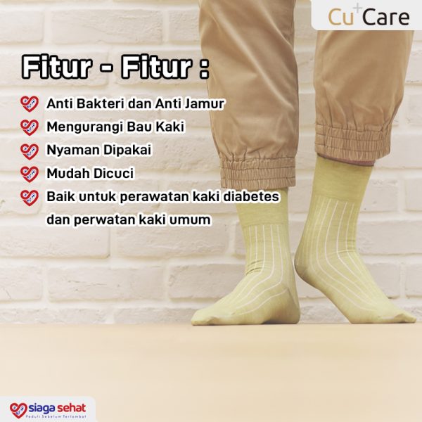 CuCare Copper Rich - Crew Socks