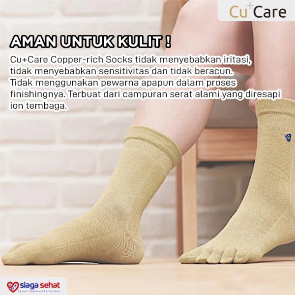 CuCare Copper Rich - Toe Socks