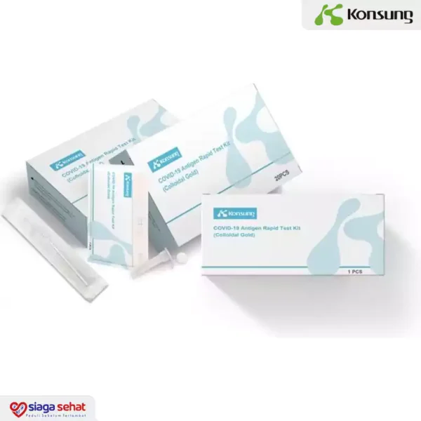 Konsung - Rapid Test C19 (Alat Tes Antigen)