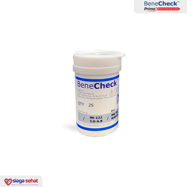 Strip Gula Darah Benecheck Prime - Glucose isi 25