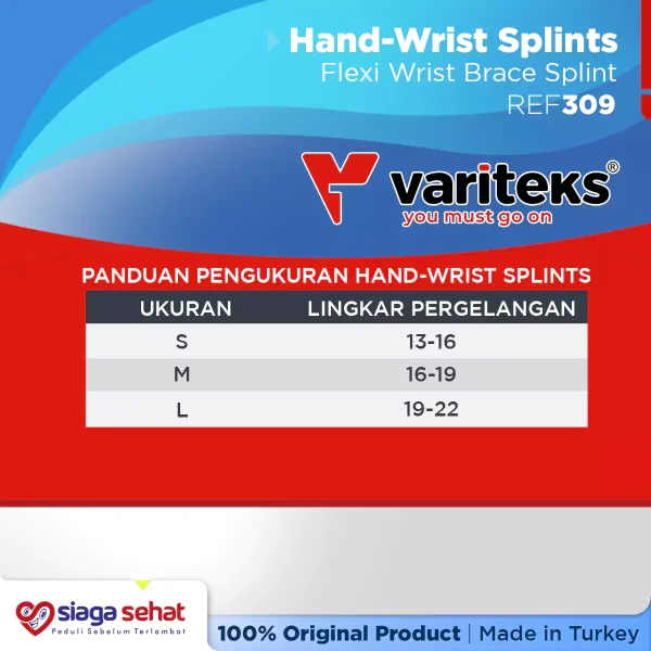 Variteks 309 Flexi Wrist Brace Splint