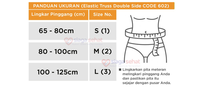 Alat Kesehatan Siaga Sehat Variteks Elastic Truss Double Side