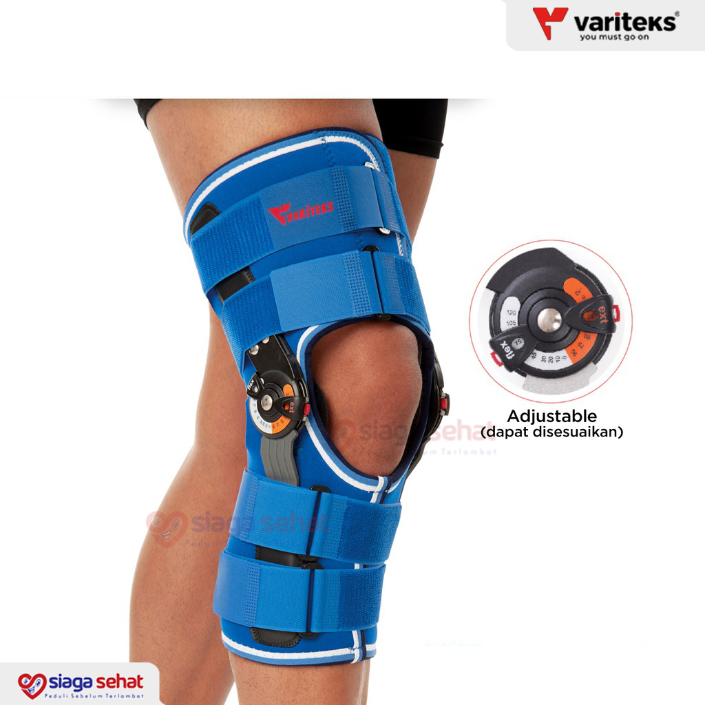 Alat Kesehatan Siaga Sehat Variteks Hinged Stabilizing Knee Brace